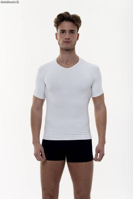 T-shirt snellente con fibra Emana®, Speed 8010-Blanco-L/XL(42-46) - Foto 3