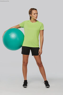 T-shirt sportiva donna girocollo in materiale riciclato - Foto 2