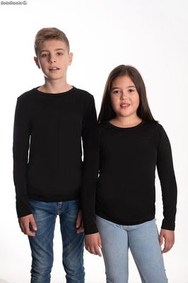 t-shirt thermique enfants, Alaska negro-talla-10 - Photo 2