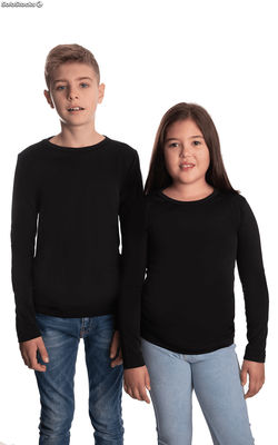 t-shirt thermique enfants, Alaska negro-talla-10 - Photo 3