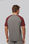 T-shirt Triblend adulto sport bicolore manica corta - 1