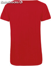 T-shirt Triblend de senhora com decote redondo