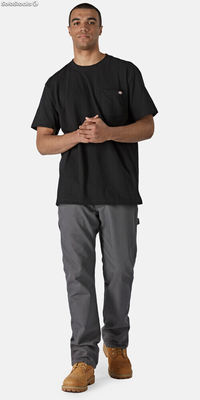 T-shirt uomo con tasca con logo (WS436) - Foto 5