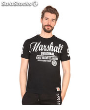 t-shirt uomo marshall original nero (41448)