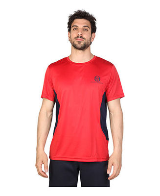 t-shirt uomo sergio tacchini rosso (34679)