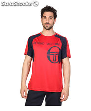 t-shirt uomo sergio tacchini rosso (34686)