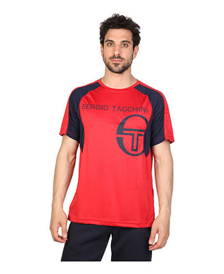 t-shirt uomo sergio tacchini rosso (34686)