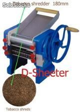 Tabaco máquina trituradora / Tobacco shredder / 180mm/0.7mm (tsh18007)