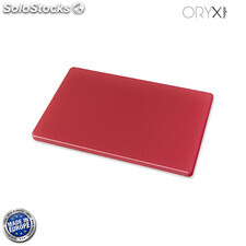 Tabla Cortar Polietileno 30x20x1,5 cm. Color Rojo