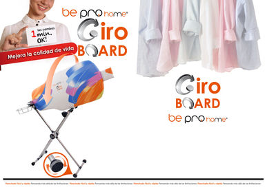 Tabla de Planchado Giro Board Be Pro Home Novedad Mundial