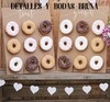 Tabla para Donut Barata Candy Bar Boda y Comunión