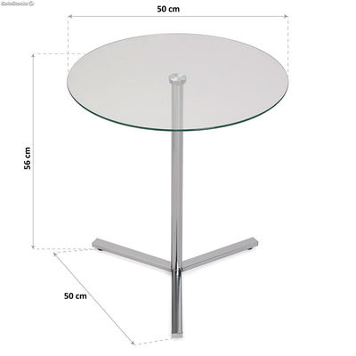 Table Auxiliaire, modèle &amp;quot;Glass&amp;quot; - Sistemas David - Photo 5