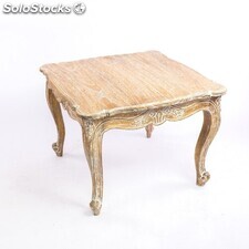 table basse baroque - colori: bois cérusé