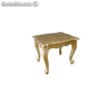 table basse baroque - colori: bois doré