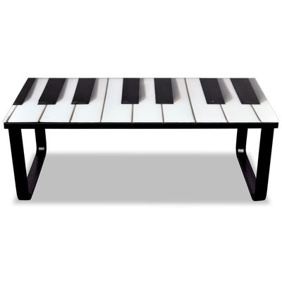 Table basse en verre Design piano - Photo 3