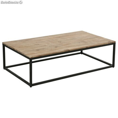 table basse industrielle rectangulaire 115 x 65 cm