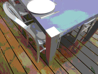 Table béton Amsterdam 2000x1000 - Photo 2