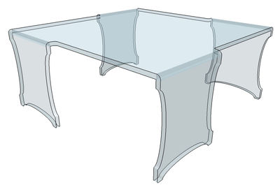 table carrée - Photo 4