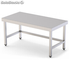 Table centrale en acier inoxydable 1000x700x850 mm