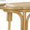 Table d&amp;#39;appoint de style exotique en bambou et rotin - Photo 3