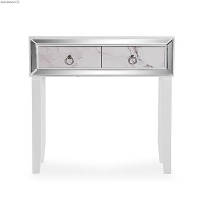 Table d&amp;#39;entrée avec 2 tiroirs, modèle Ring - Sistemas David - Photo 3