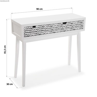 Table d&amp;#39;entrée avec tiroirs, modèle Dunas - Sistemas David - Photo 5