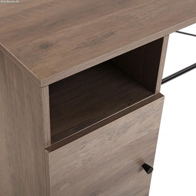 Table de bureau avec 2 tiroirs. Modèle grise industrielle - Sistemas David - Photo 3