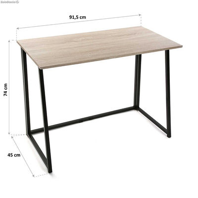 Table de bureau. Modèle Couleur Chêne - Sistemas David - Photo 4