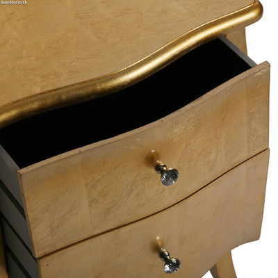 Table de chevet avec 2 tiroirs. Modèle Gold - Sistemas David - Photo 5