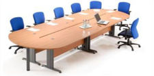 Table de réunion modulaire