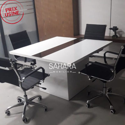table de réunion sur mesure en mdf fabrication de sahara mobilier - Photo 2