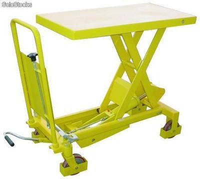 Table élévatrice manuelle 500 kg - Référence 10150