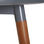 Table en bois en gris, modèle Round (80 cm) - Sistemas David - Photo 2