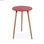 Table en bois en rouge, modèle &amp;quot;Round&amp;quot; - Sistemas David - 1