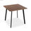 Table en bois, modèle Cronos (80 x 80 cm) - Sistemas David - 1