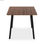 Table en bois, modèle Cronos (80 x 80 cm) - Sistemas David - Photo 3