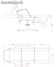 Table Esthetique hydraulique (3 plans) MENT - E002