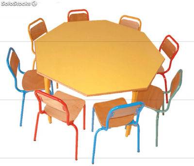 Table et chaise scolaire - Photo 2