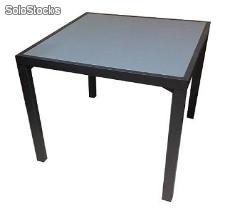 Table gt-1145 en aluminium 90x90cm