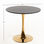 Table Kolio 80 cm Golden - Noir - 2