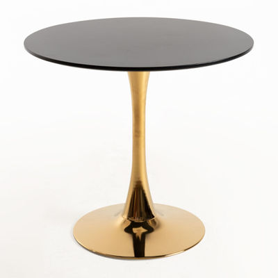 Table Kolio 80 cm Golden - Noir