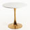 Table Kolio 90 cm Golden - Blanc - 1