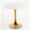 Table Kolio Cristal 80 cm Golden - 2