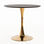 Table Kolio Golden 90 cm Marbre - Noir - 2