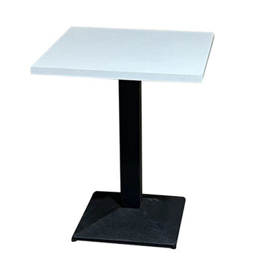 Table Kuat Black 60 cm - Blanc
