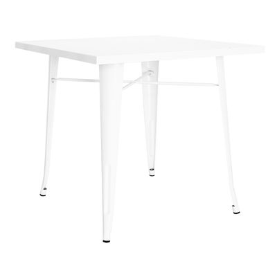 Table Mel Carrée 80 cm - Blanc
