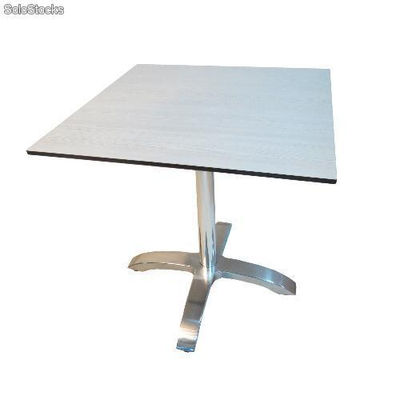 Tableau 407 avec une base de table en aluminium et conseil de décider