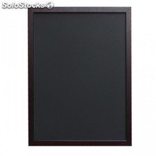 Tableau - ardoise 45x60 cm noir bois