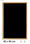 Tableau noir avec cadre en bois (90 x 60 cm) - Sistemas David - 1