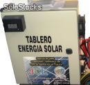Tablero de Energía Solar 10 Amper 12Vcc / 24Vcc